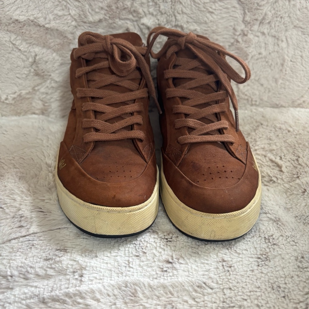 Osklen Women's leather high-top sneakers